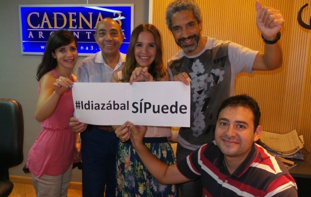 #IdiazabalSiPuede es la consigna a la que se sumó Juntos