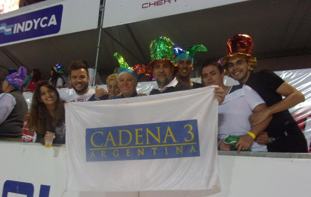 Cadena 3 presente en la sexta edición del Carnaval de Río.