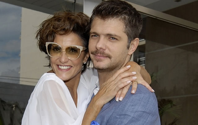 Callejón y su esposo, felices con la noticia.