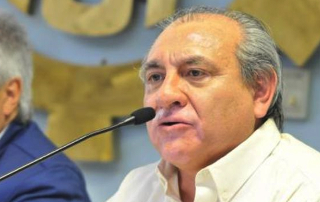 El secretario general de la Unión Obrera Metalúrgica, Rubén Urbano.