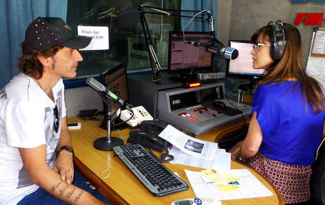 Coti visitó ''Anímate'', con Gaby Tessio.