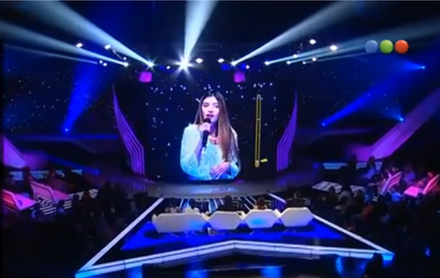 Candelaria Buasso en ''Elegidos''.