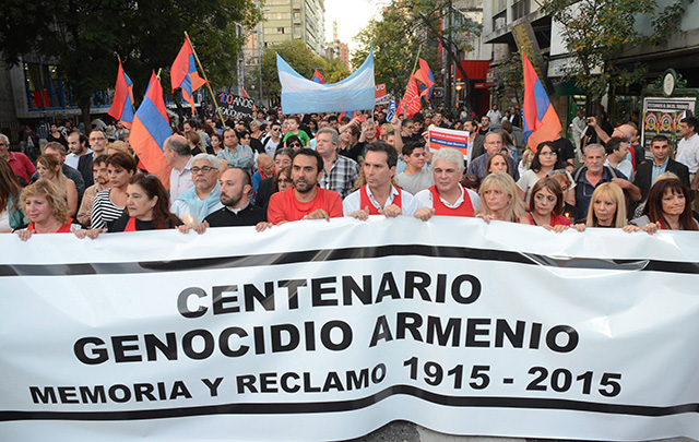 Córdoba conmemoró los 100 años del Genocidio Armenio.