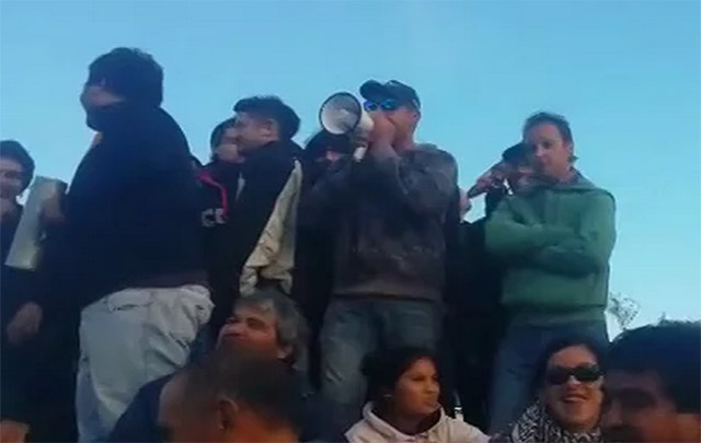 ''El loco del megáfono'' confesó que es fanático del Rally y de Cadena 3.