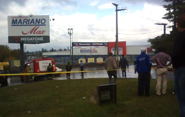 El supermercado está ubicado en la ruta 38 (Foto: Gentileza Lorena German)