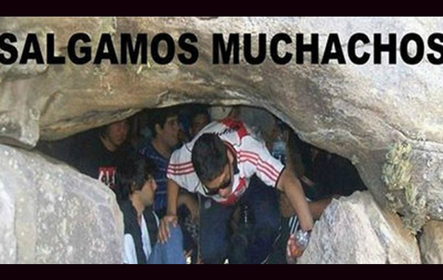 Las cargadas a los hinchas de Boca.