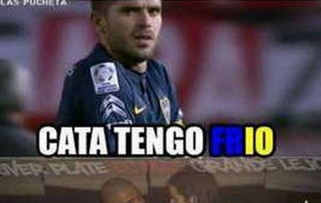 Las cargadas a los hinchas de Boca.