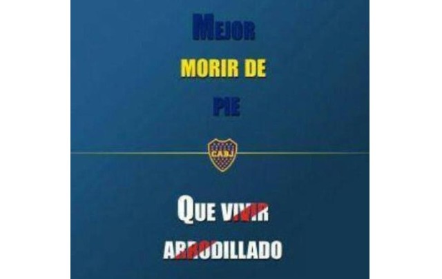 Afiches de Boca por la eliminación de La Libertadores.