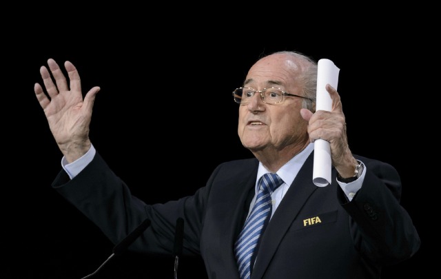 Blatter renunció como presidente de la FIFA.