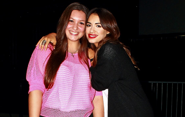 Lali Espósito en el Meet & Greet.