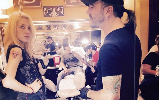 Militta: ''Nos comprometimos el viernes, con el tatuaje que nos hicimos''.