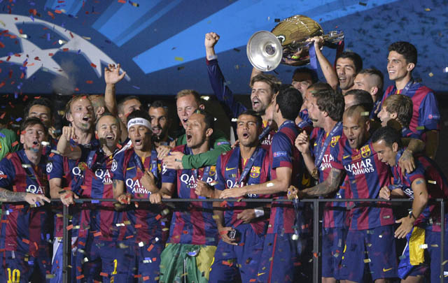 Barcelona se llevó su quinta copa de la Liga de Campeones.