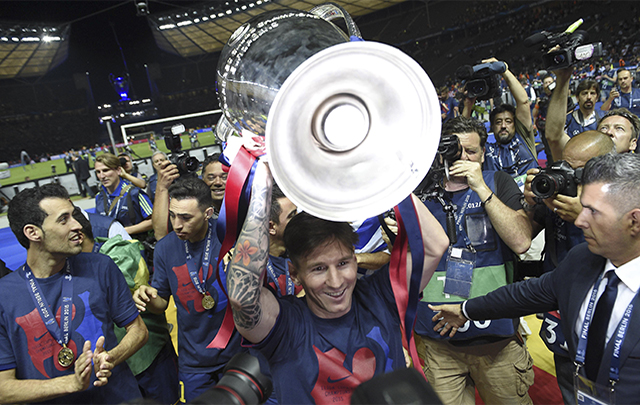 Barcelona se llevó su quinta copa de la Liga de Campeones.
