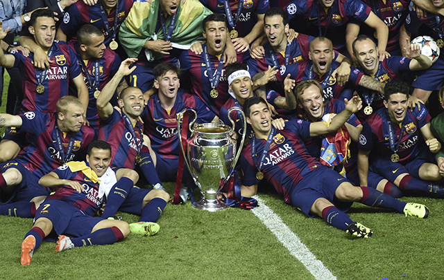 Barcelona se llevó su quinta copa de la Liga de Campeones.