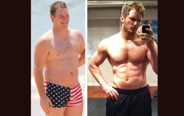 Chris Pratt aseguró que llegó a pesar 136 kilos en 2013.