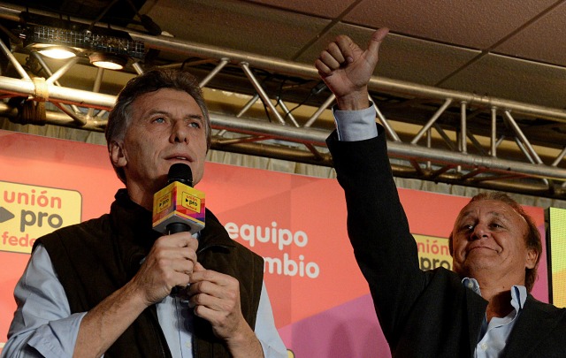 AUDIO: Macri: ''Estamos convencidos de haber ganado por una pequeñísima diferencia''