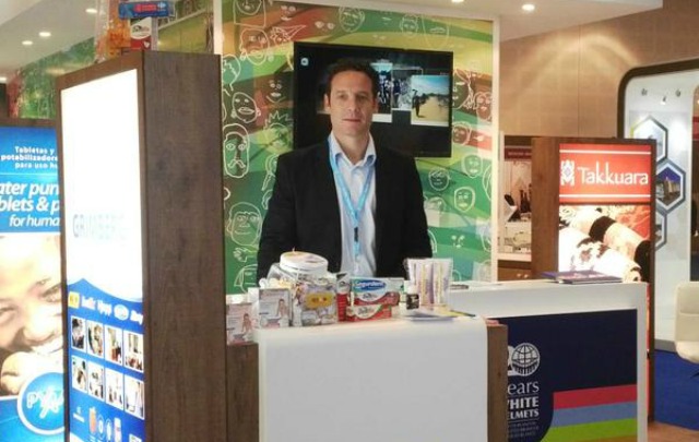 Eric Grinberg recibió de la mano de la Presidenta un crédito para la Pyme.