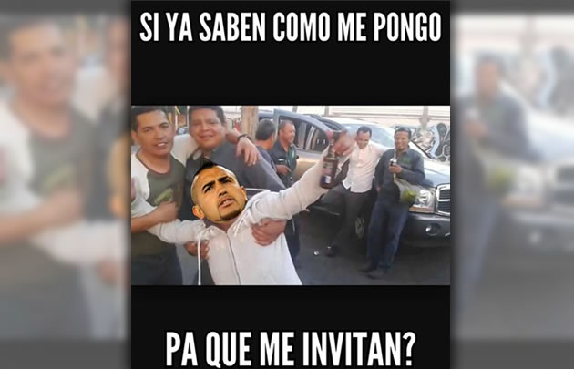 Los memes riéndose de Vidal no tardaron en salir.