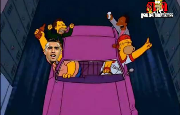 Los memes riéndose de Vidal no tardaron en salir.