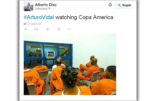 Los memes riéndose de Vidal no tardaron en salir.