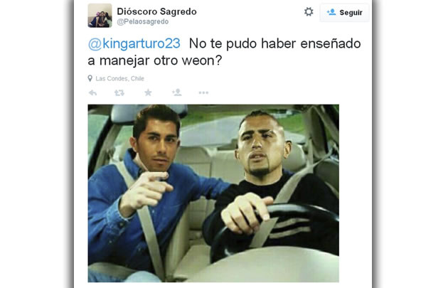 Los memes riéndose de Vidal no tardaron en salir.