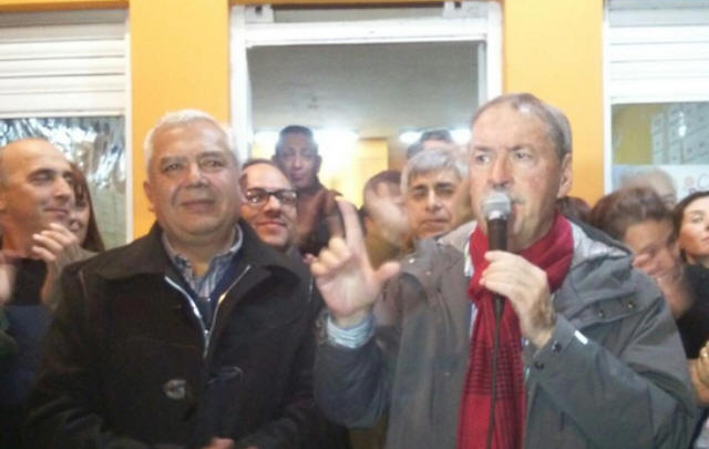 Schiaretti se sumó a los festejos del reelecto Pedro Ciárez en Malagueño.