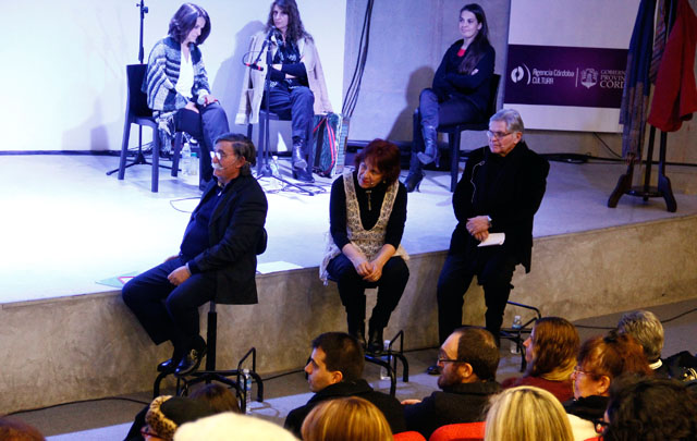 Rony Vargas en el homenaje a Salzano (Gentileza: Marcelo Fernández).