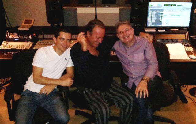 Pelusa junto a Julio Iglesias