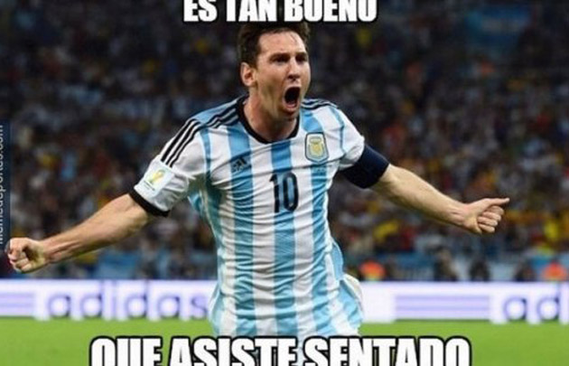 Las redes sociales explotaron con la goleada de Argentina.