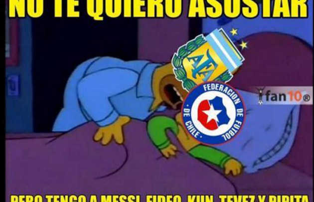 Las redes sociales explotaron con la goleada de Argentina.