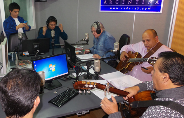 Los del Suquía en Viva la Radio.