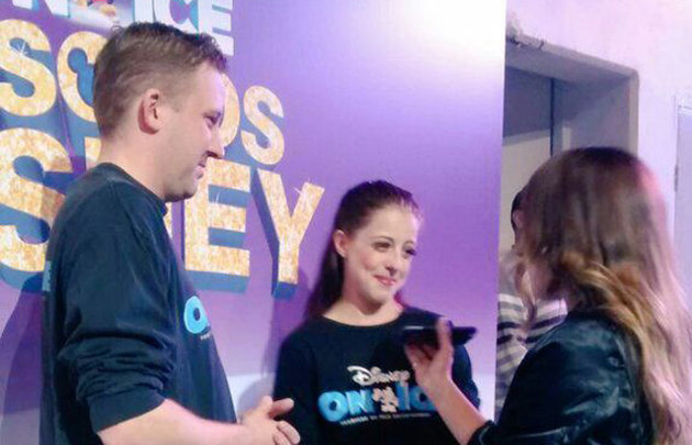 Los patinadores de Disney on Ice hablaron con Cadena 3.