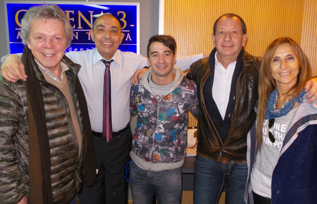 El elenco de ''Sueltos en el Zoo'' pasó por Juntos.