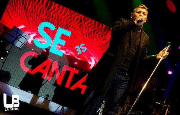 El show estuvo acompañado por un importante despliegue.