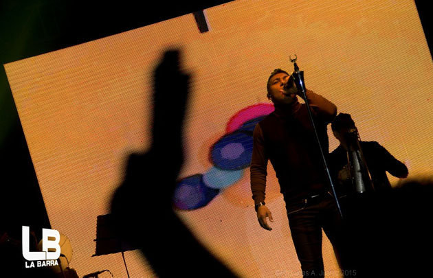 El show estuvo acompañado por un importante despliegue.