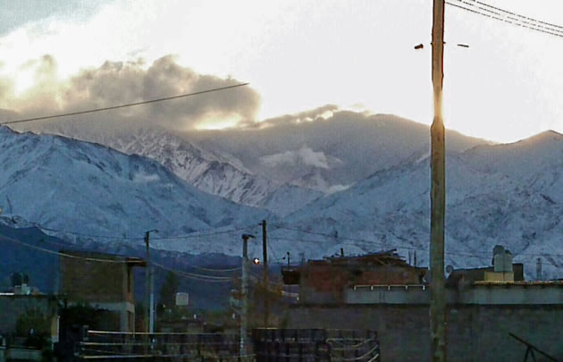 Chilecito se vistió de blanco.