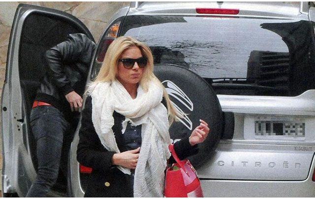 Nicolás Cabré y Alién Bechara pasearon juntos.