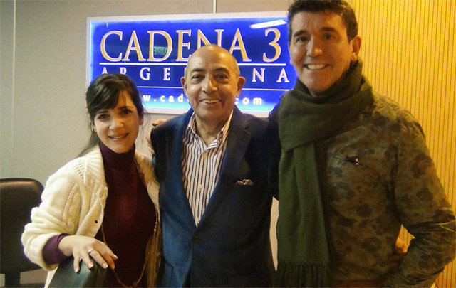 Cherutti durante su visita a Juntos.