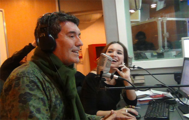 Cherutti durante su visita a Juntos.