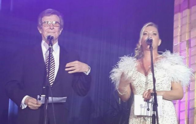 Silvio Soldán y Celeste Benecchi.