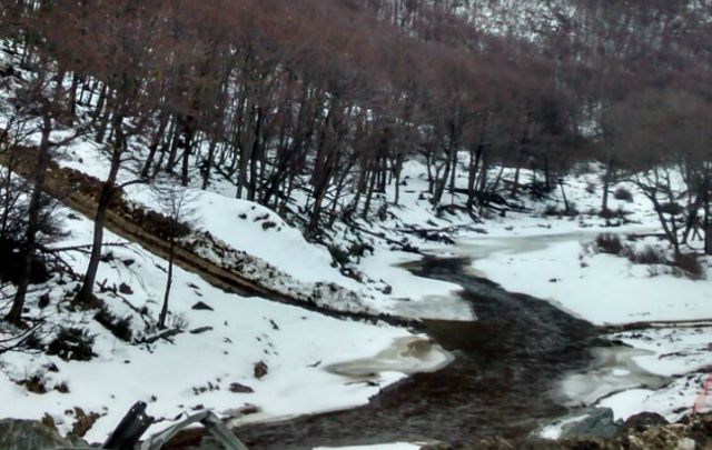 DiCaprio ya graba el final de su nueva película en Ushuaia.