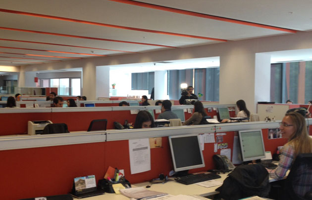 La prensa recorrió las instalaciones de Casa Naranja.