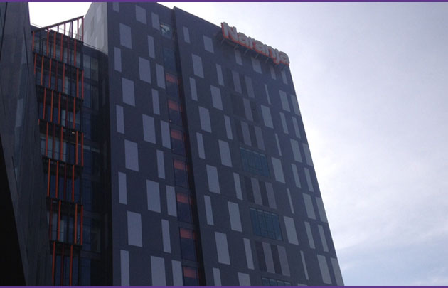 La prensa recorrió las instalaciones de Casa Naranja.