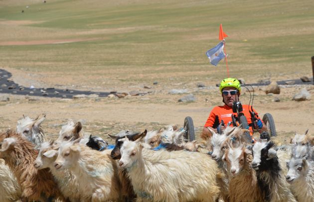 Jean Maggi y su travesía al Himalaya.