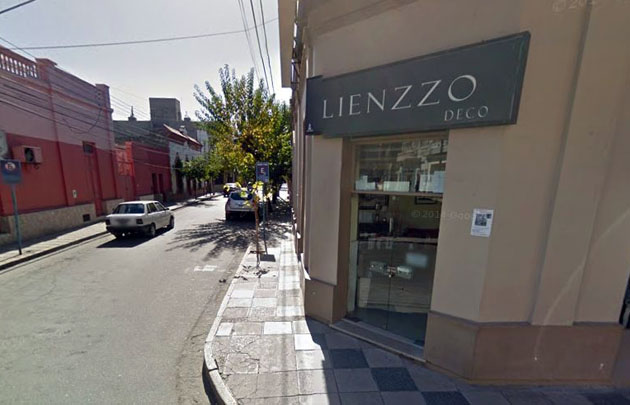 Robaron la mueblería Lienzzo Deco en La Rioja.