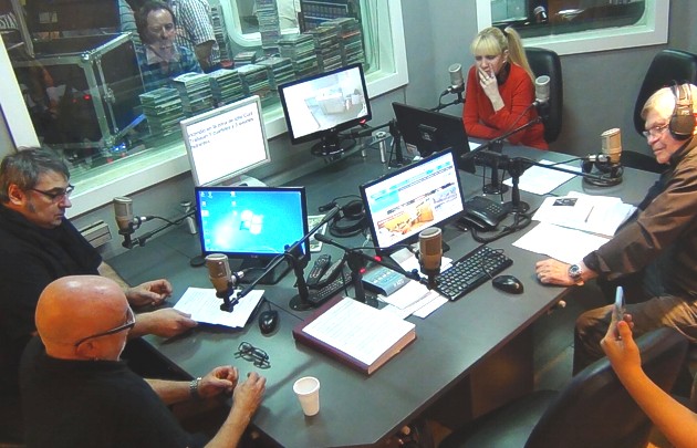 Juan Carlos Baglietto y Lito Vitale en ''Viva la Radio''.