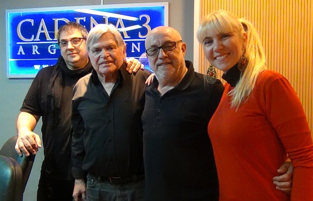 Juan Carlos Baglietto y Lito Vitale en ''Viva la Radio''.