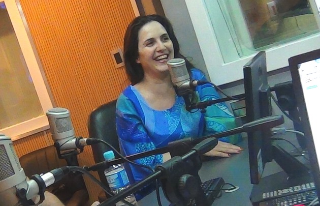 Julieta Díaz confió su amistad y confianza con el director de cine. 