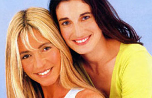 Cris Morena y Romina Yan, en la época dorada.