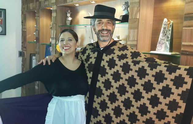 Geo y Genesir, dos gauchos de aquellos.